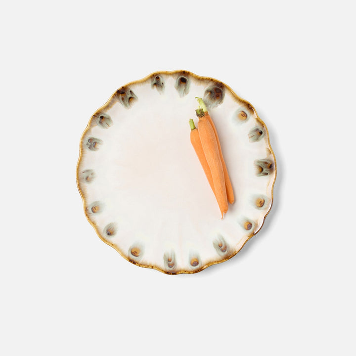Amoria Almond/Sage Dinner Plate Stoneware Pack/4