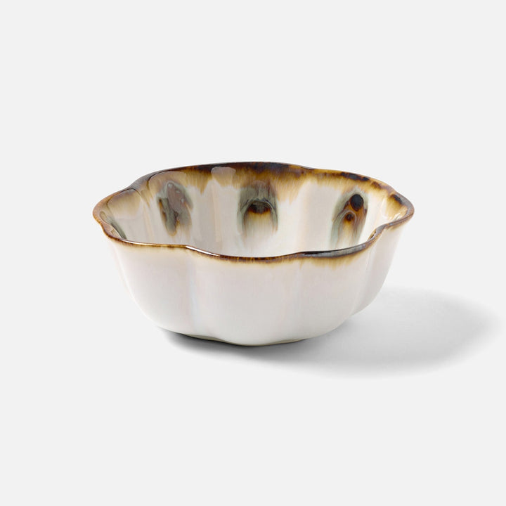 Amoria Almond/Sage Pasta/Cereal Bowl Stoneware Pack/4