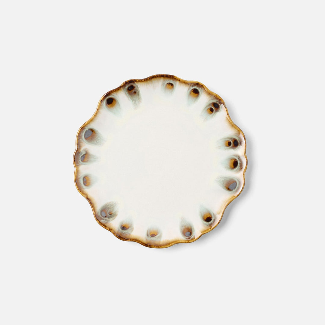 Amoria Almond/Sage Salad/Dessert Plate Stoneware Pack/4