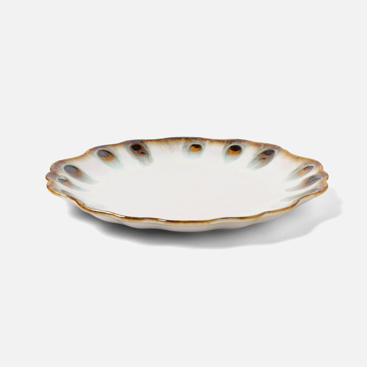 Amoria Almond/Sage Salad/Dessert Plate Stoneware Pack/4