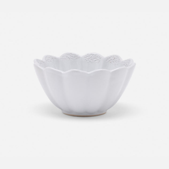 Camilla Cloud Gray Cereal/Ice Cream Bowl Stoneware Pack/4