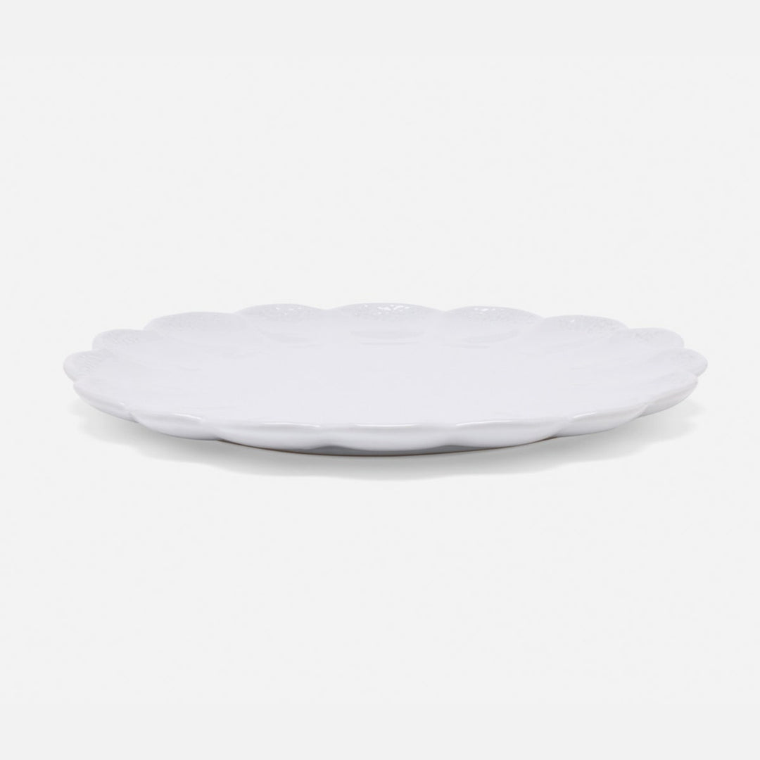 Camilla Cloud Gray Dinner Plate Stoneware Pack/4