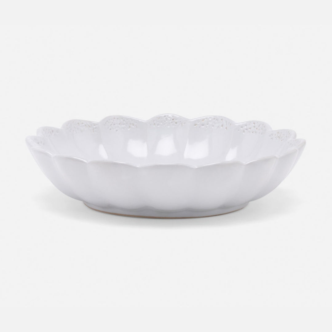 Camilla Cloud Gray Pasta/Soup Bowl Stoneware Pack/4