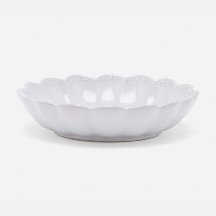 Camilla Cloud Gray Pasta/Soup Bowl Stoneware Pack/4