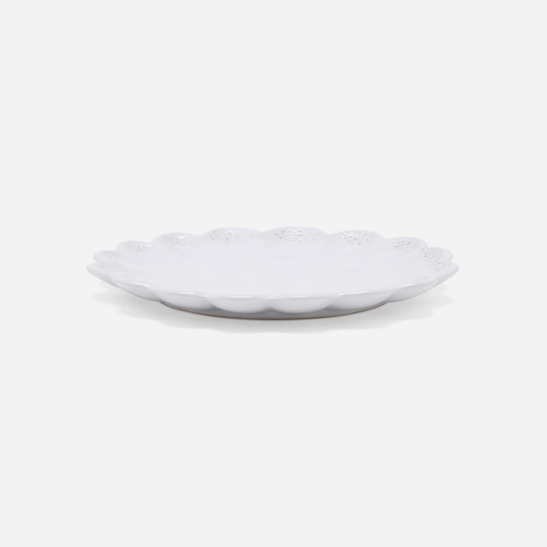 Camilla Cloud Gray Salad/Dessert Plate Stoneware Pack/4