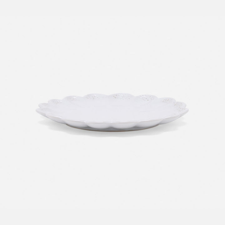 Camilla Cloud Gray Salad/Dessert Plate Stoneware Pack/4