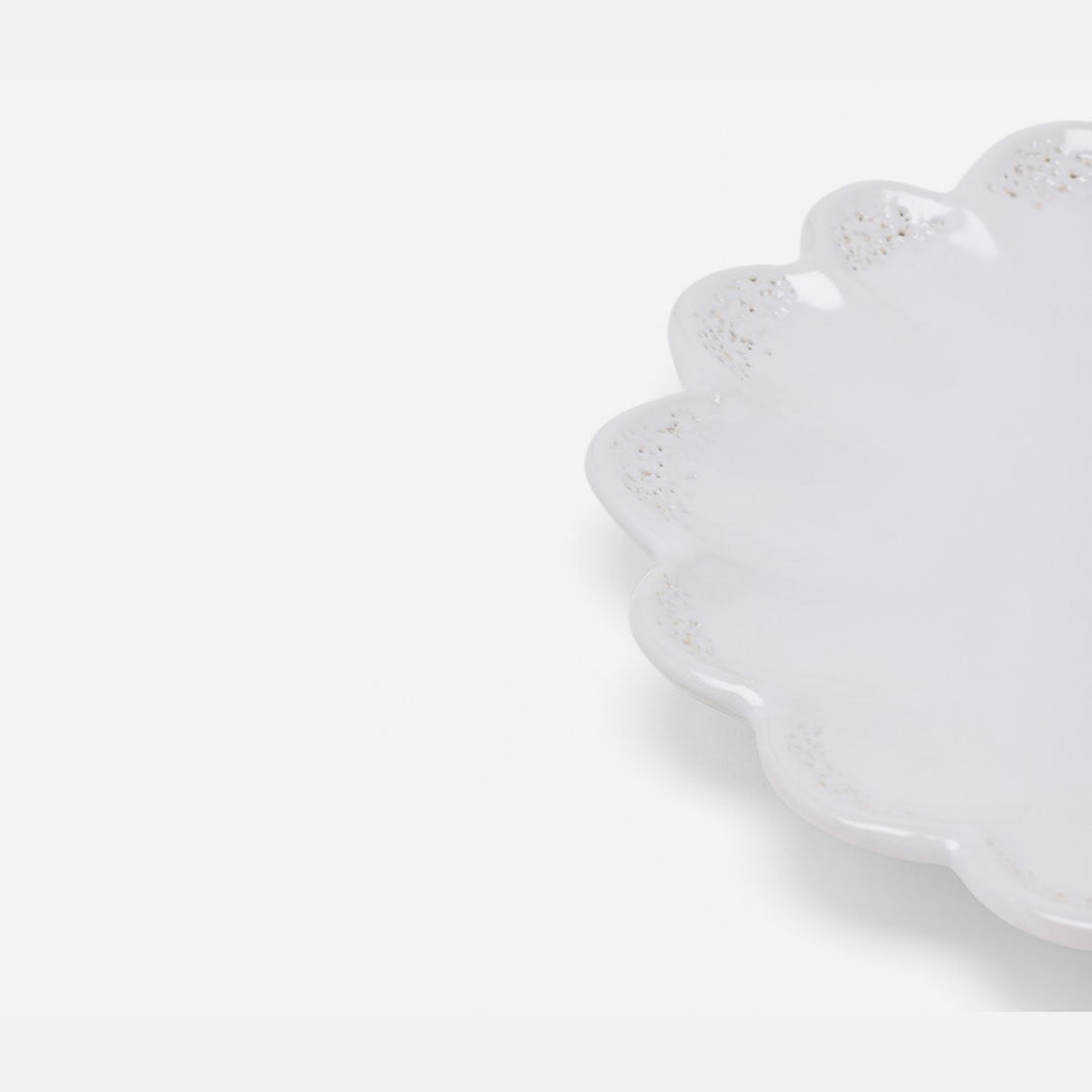 Camilla Cloud Gray Salad/Dessert Plate Stoneware Pack/4