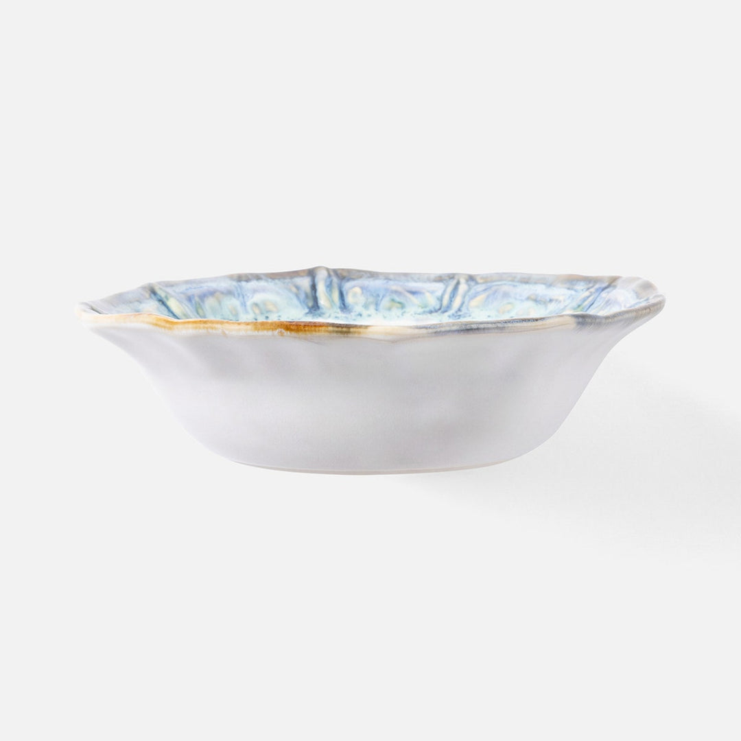 Delara Light Azure Pasta Bowl Stoneware Pack/4