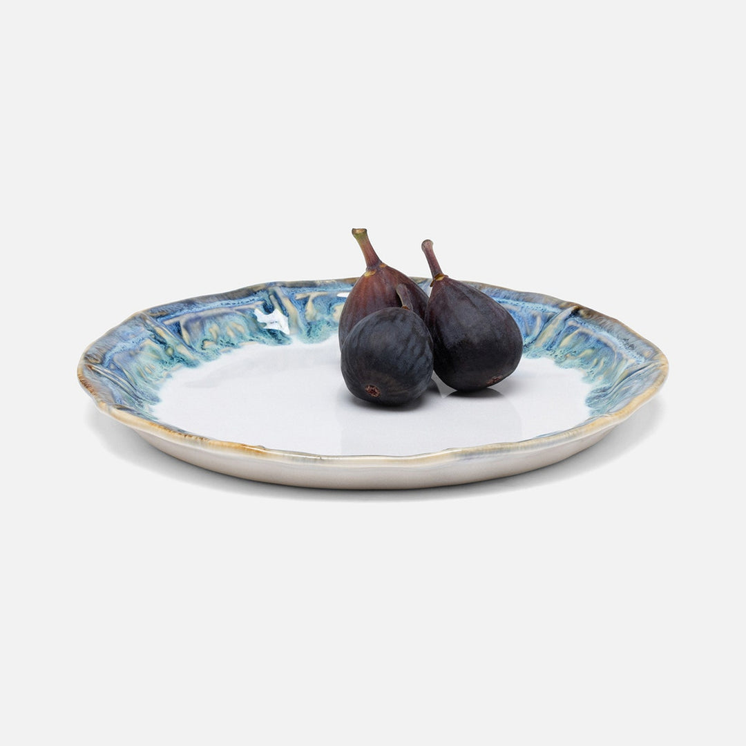 Delara Light Azure Salad/Dessert Plate Stoneware Pack/4