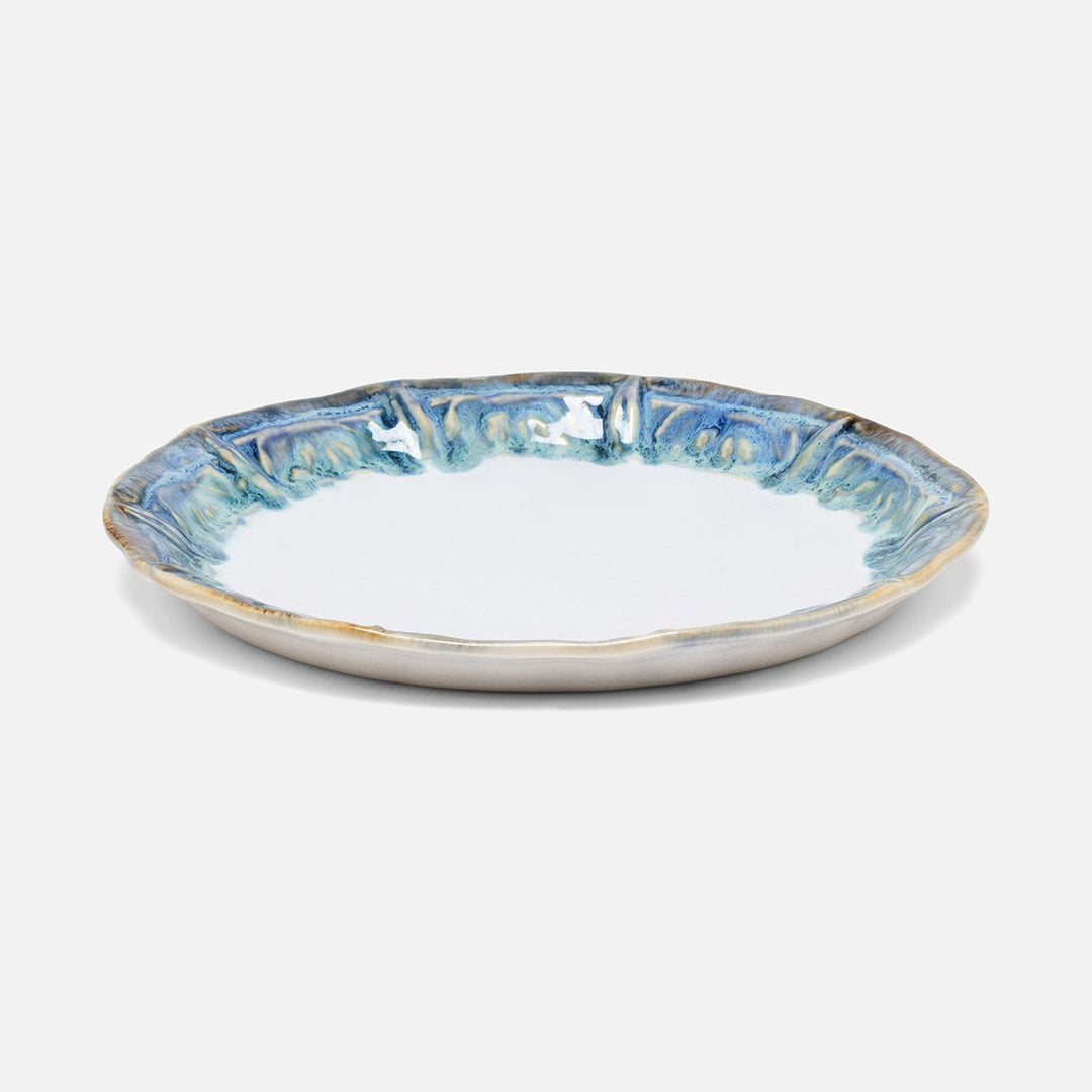 Delara Light Azure Salad/Dessert Plate Stoneware Pack/4