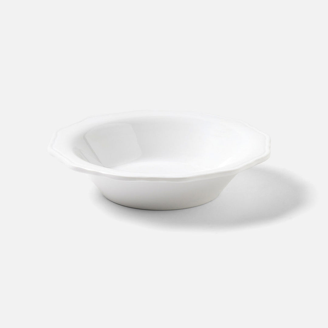 Laguna White Cereal/Ice Cream Bowl Melamine Pack/4