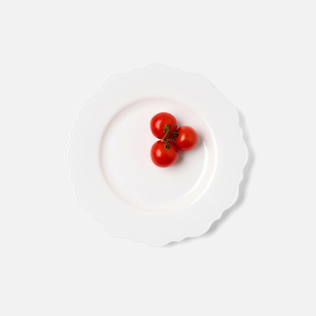 Laguna White Dinner Plate Melamine Pack/4
