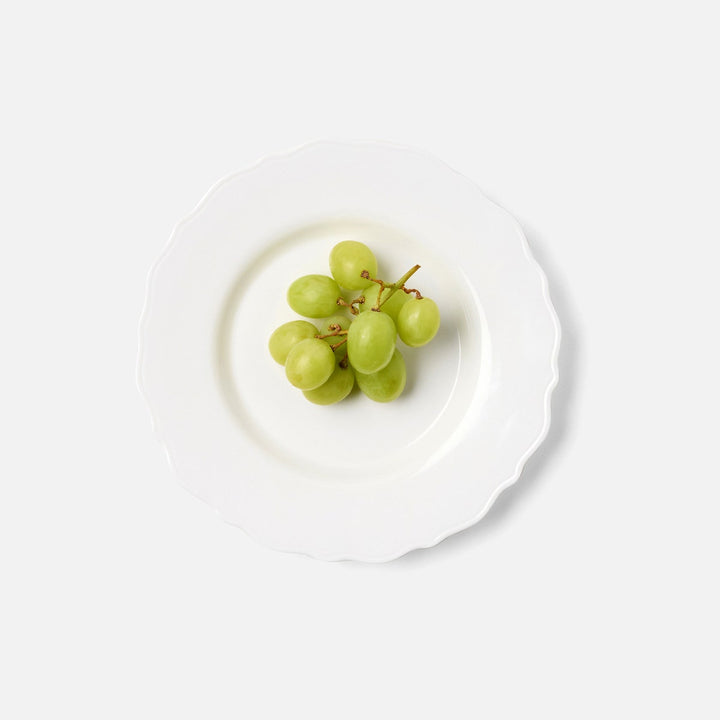 Laguna White Salad Plate Melamine Pack/4