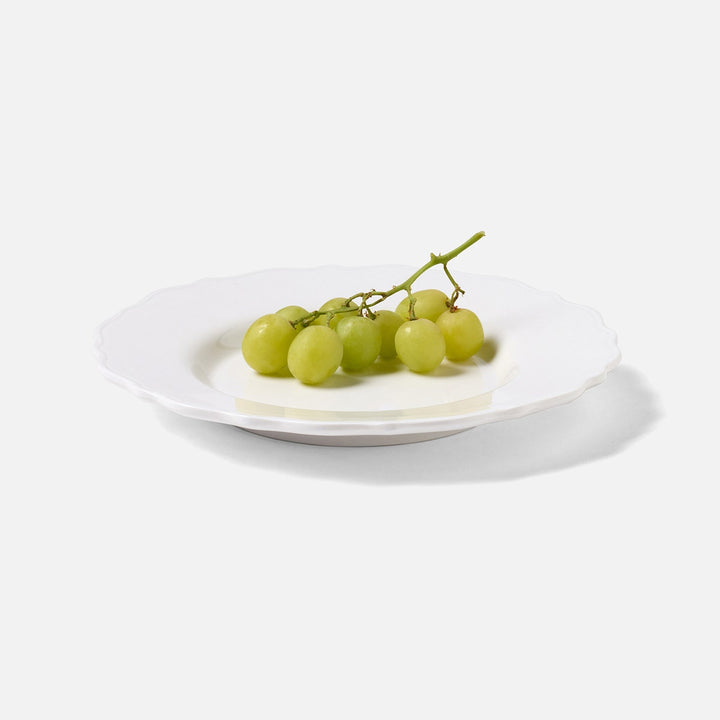 Laguna White Salad Plate Melamine Pack/4