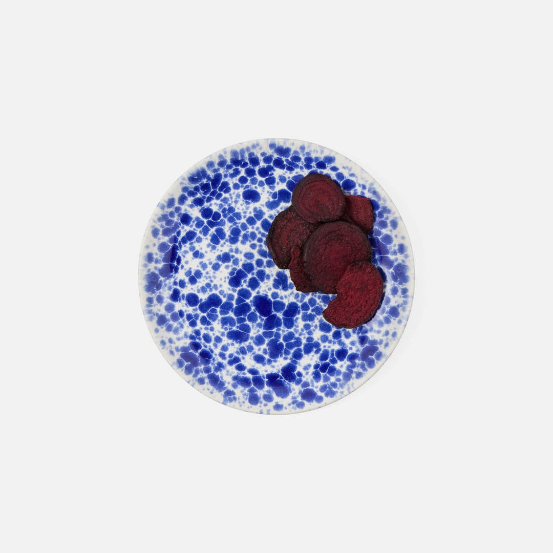 Marcel Royal Blue Splatter Salad/Dessert Plate Pack/4