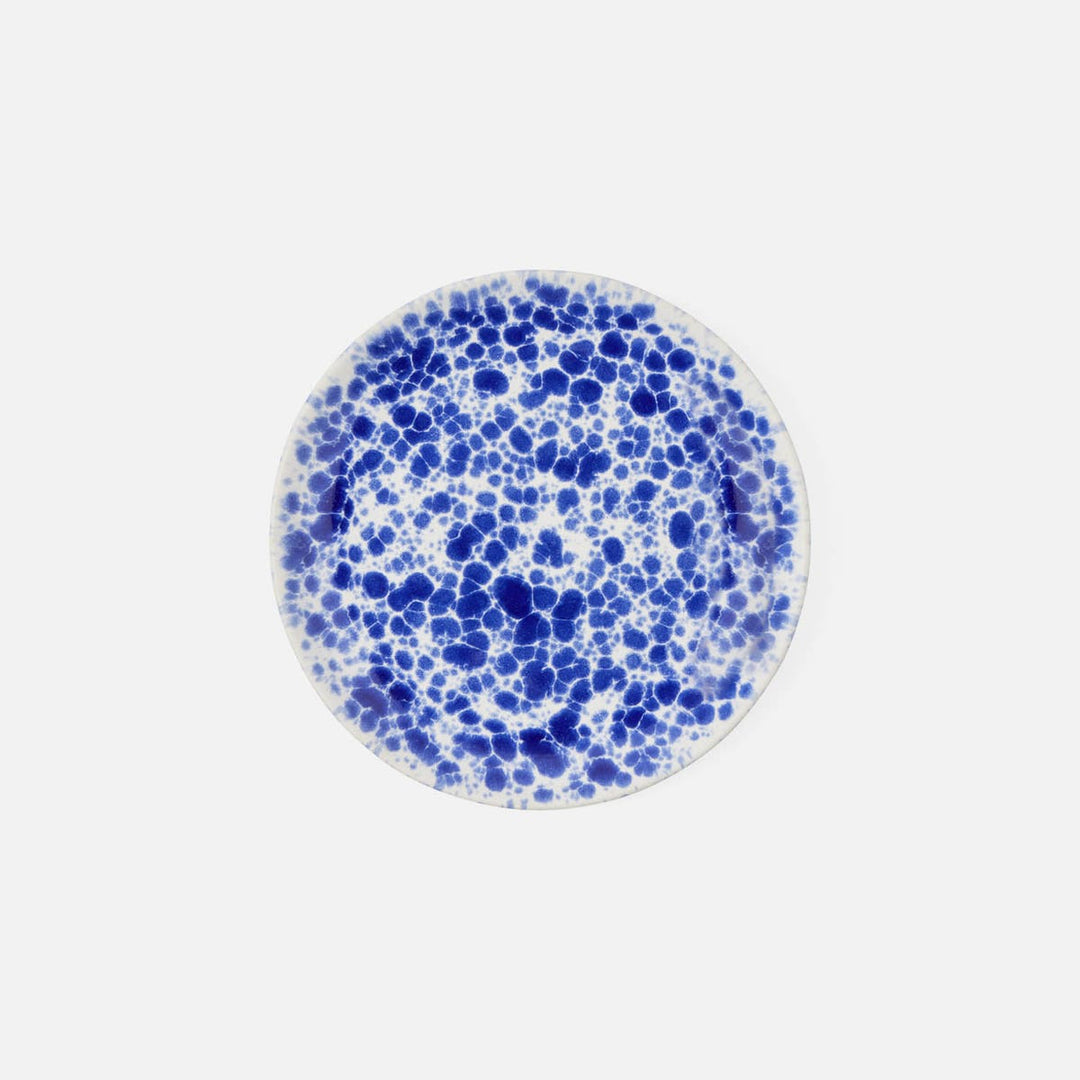 Marcel Royal Blue Splatter Salad/Dessert Plate Pack/4