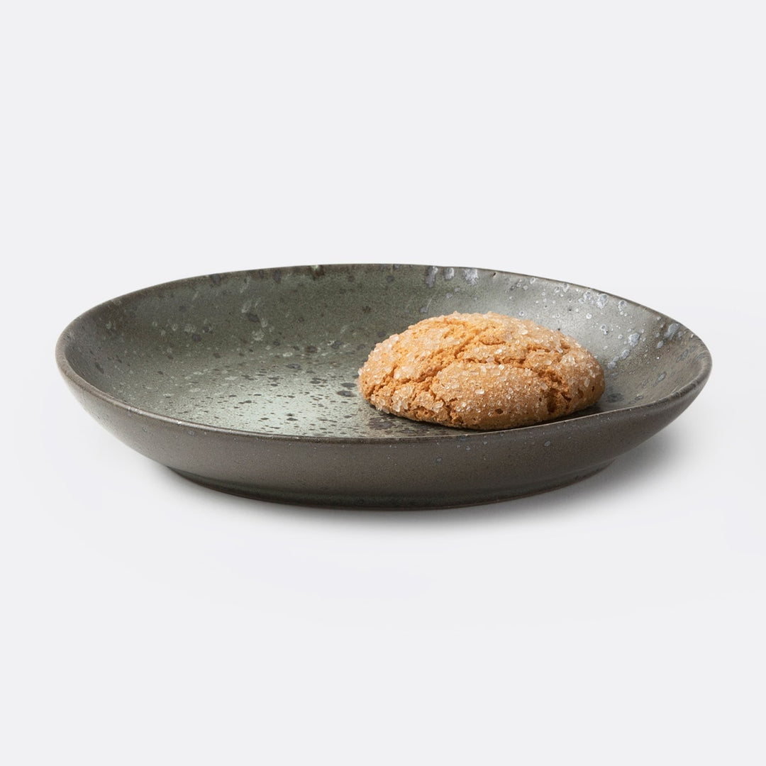 Marcus Gray Salt Glaze Bread Plate Stoneware Pack/4