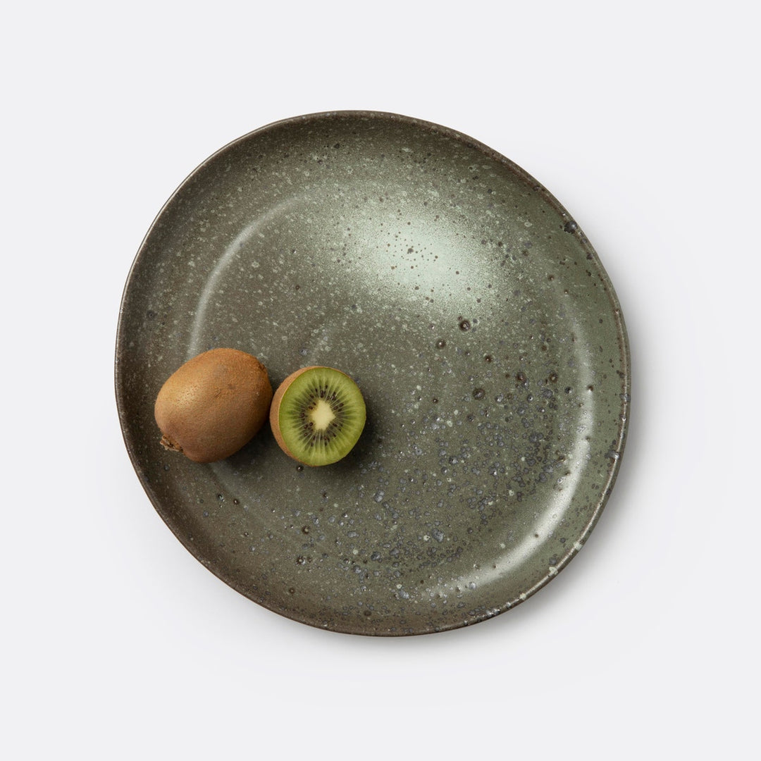 Marcus Gray Salt Glaze Dinner Plate Stoneware Pack/4