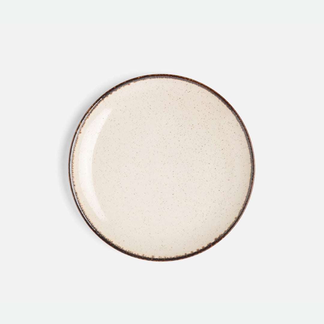 Amaya Speckled Ivory Dinner Plate Pack/4