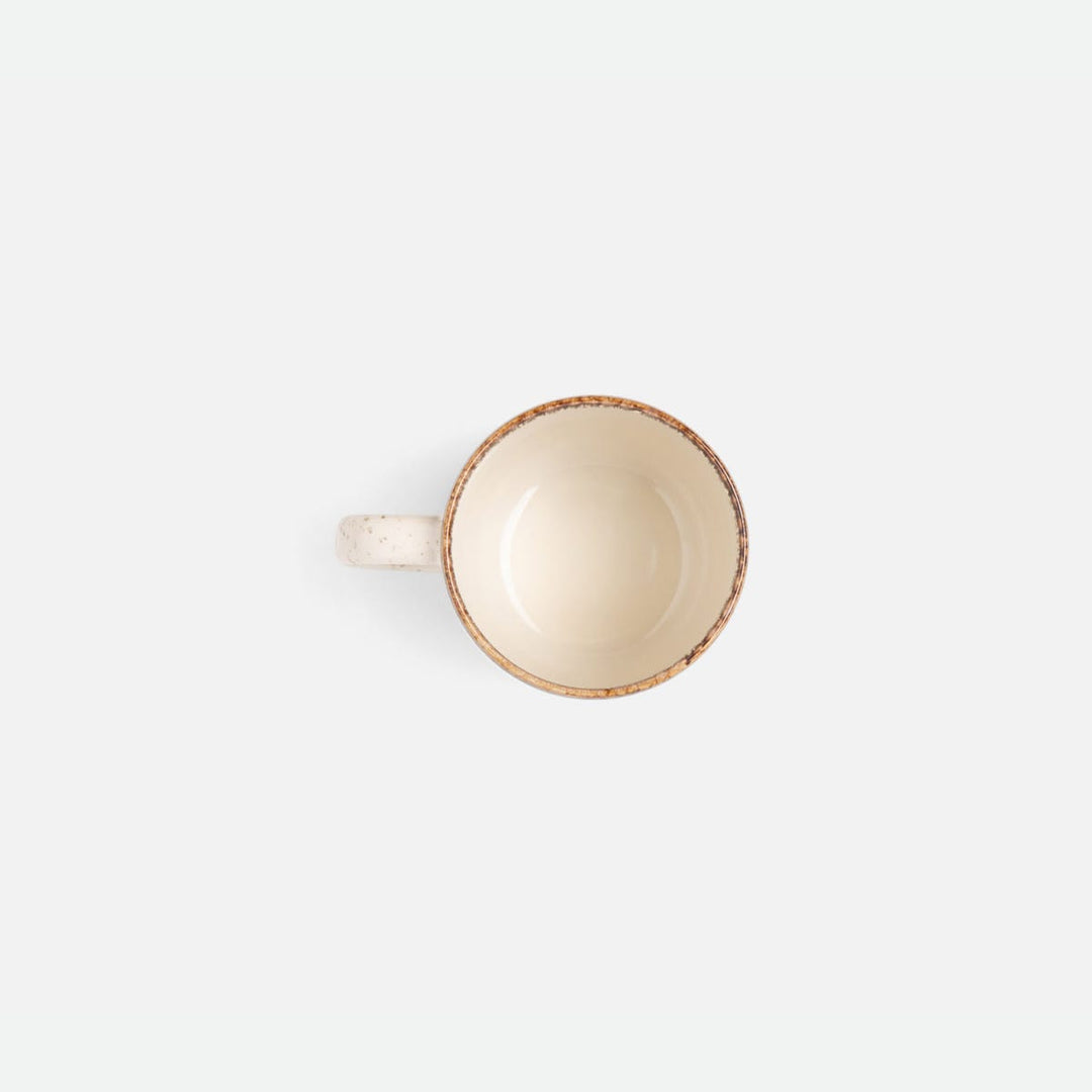 Amaya Speckled Ivory Mug Pack/4