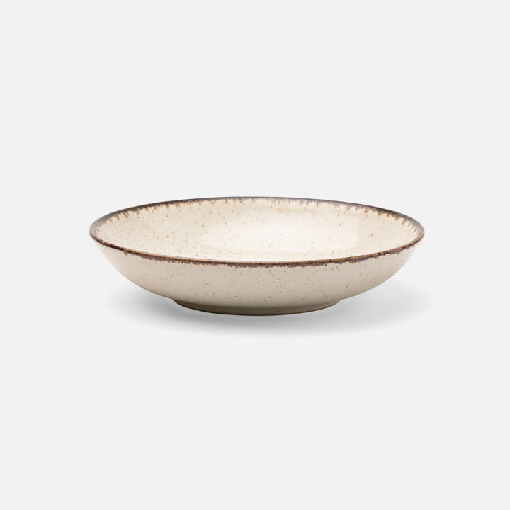 Amaya Speckled Ivory Pasta/Soup Bowl Pack/4