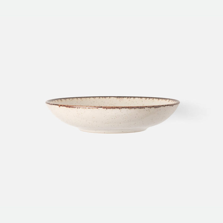 Amaya Speckled Ivory Pasta/Soup Bowl Pack/4