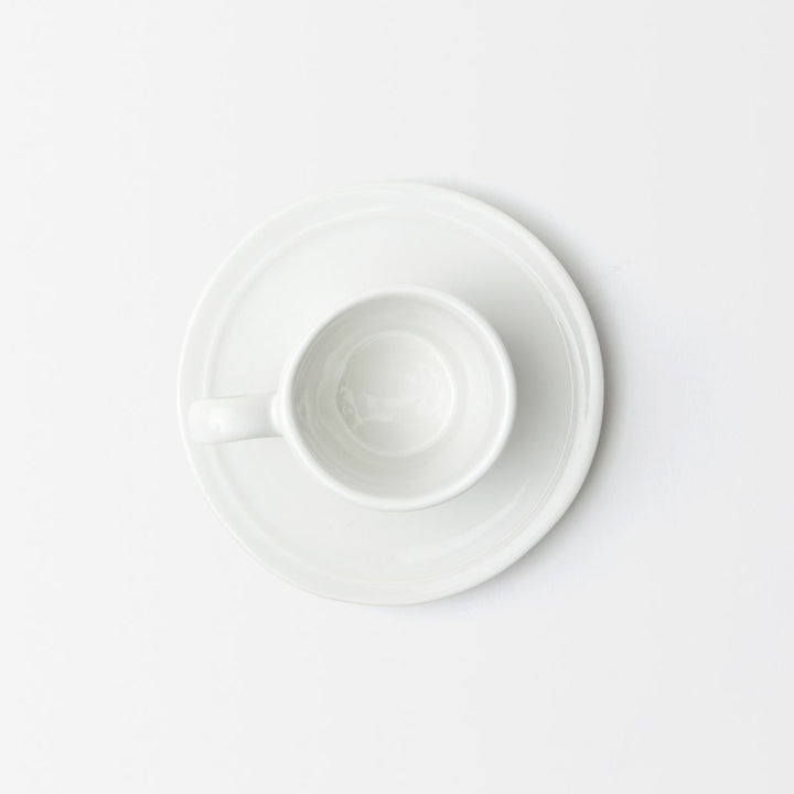 Ariana White Espresso Cup And Saucer Pack/4