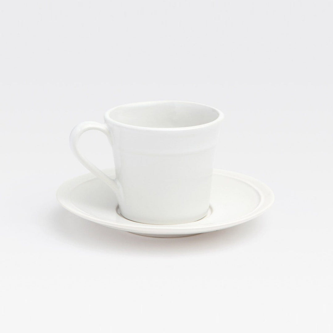 Ariana White Cup And Saucer Pack/4