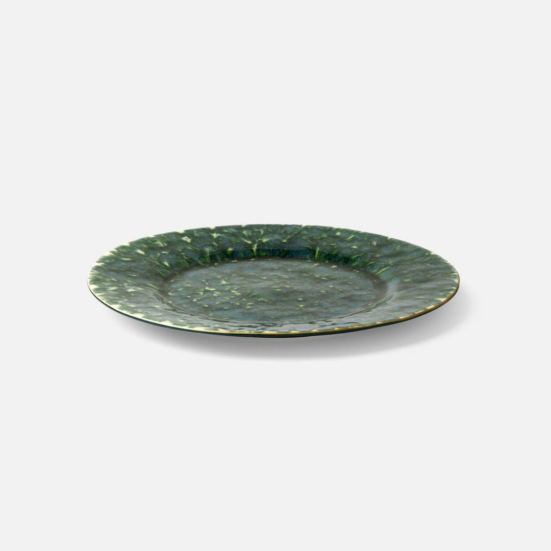 Bria Teal Reactive Salad/Dessert Plate Pack/4