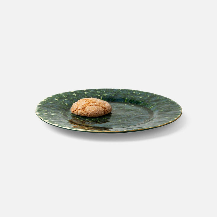 Bria Teal Reactive Salad/Dessert Plate Pack/4