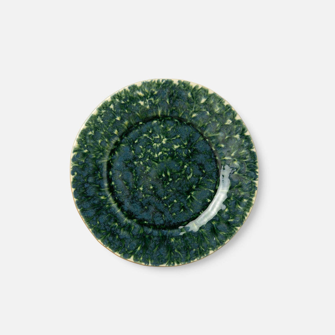 Bria Teal Reactive Salad/Dessert Plate Pack/4