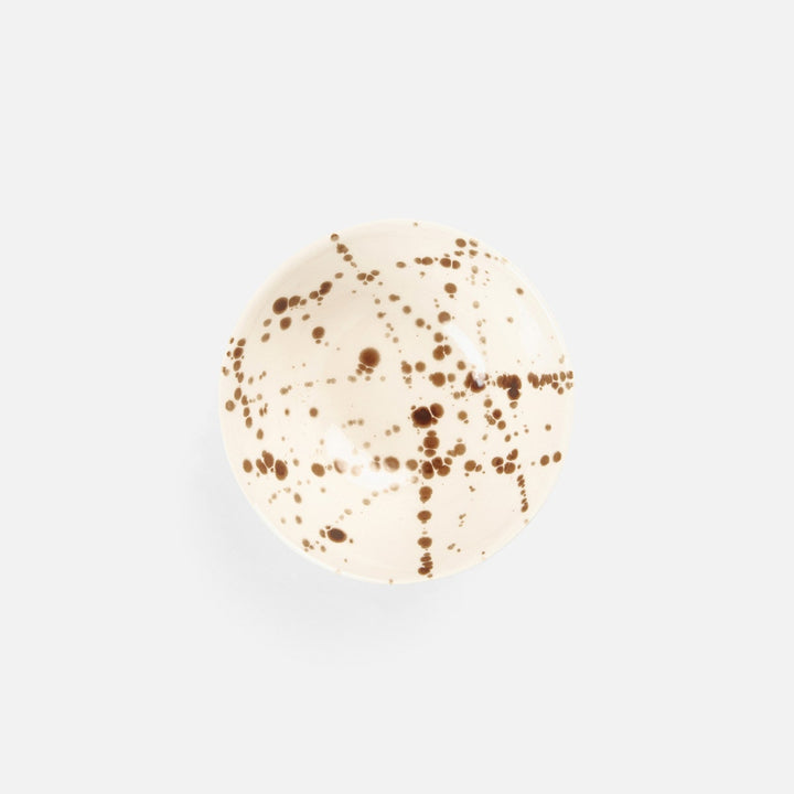 Delaney Bronze Splatter Cereal/Ice Cream Bowl Pack/4