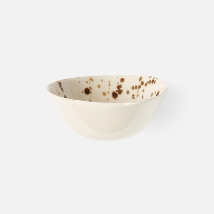 Delaney Bronze Splatter Cereal/Ice Cream Bowl Pack/4
