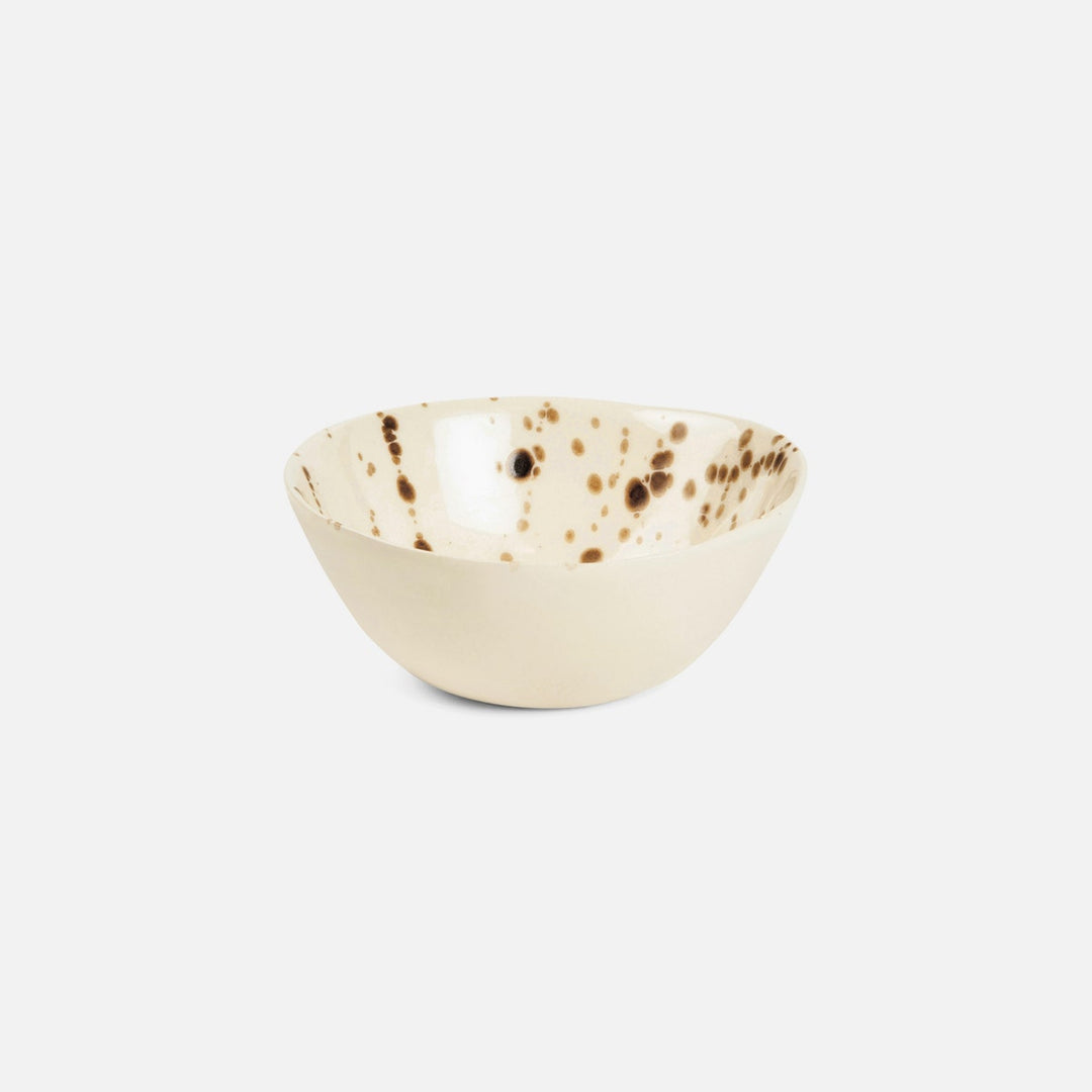 Delaney Bronze Splatter Cereal/Ice Cream Bowl Pack/4