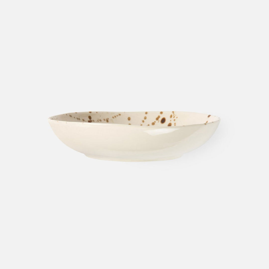 Delaney Bronze Splatter Pasta/Soup Bowl Pack/4