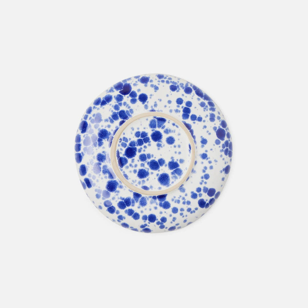 Marcel Royal Blue Splatter Bread Plate Pack/4