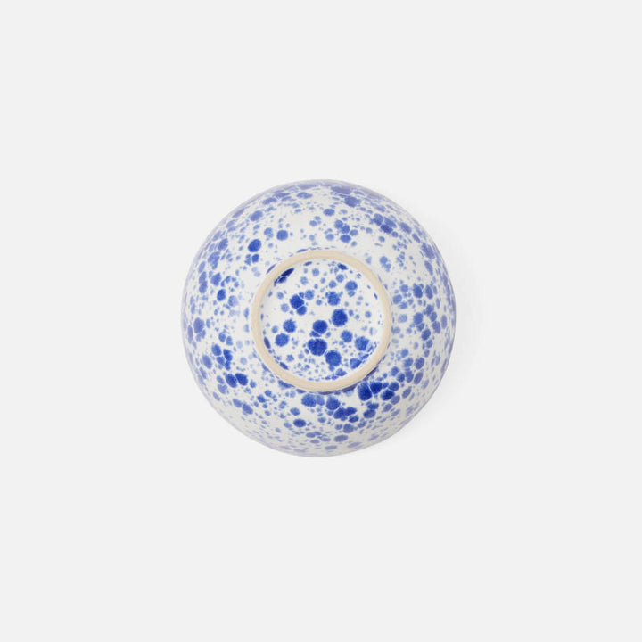 Marcel Royal Blue Splatter Cereal/Ice Cream Bowl Pack/4
