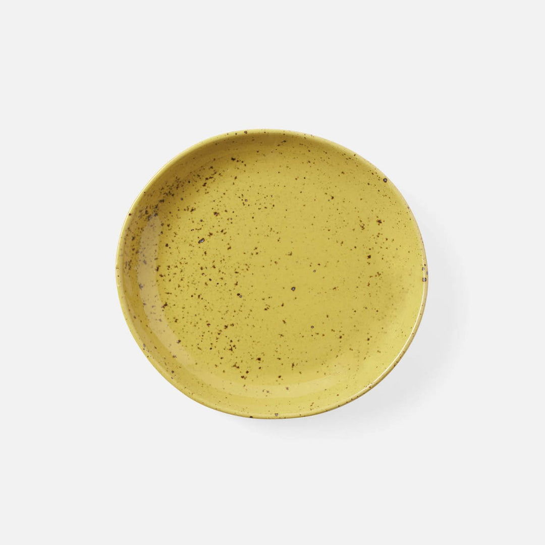 Marcus Chartreuse Salt Glaze Bread Plate Stoneware Pack/4