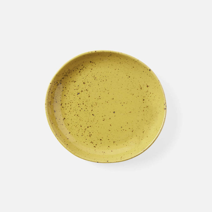 Marcus Chartreuse Salt Glaze Bread Plate Stoneware Pack/4