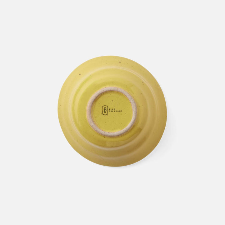 Marcus Chartreuse Salt Glaze Cereal/Ice Cream Bowl Stoneware Pack/4