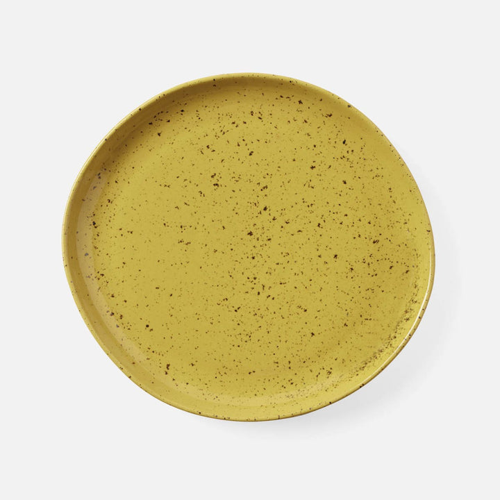 Marcus Chartreuse Salt Glaze Dinner Plate Stoneware Pack/4