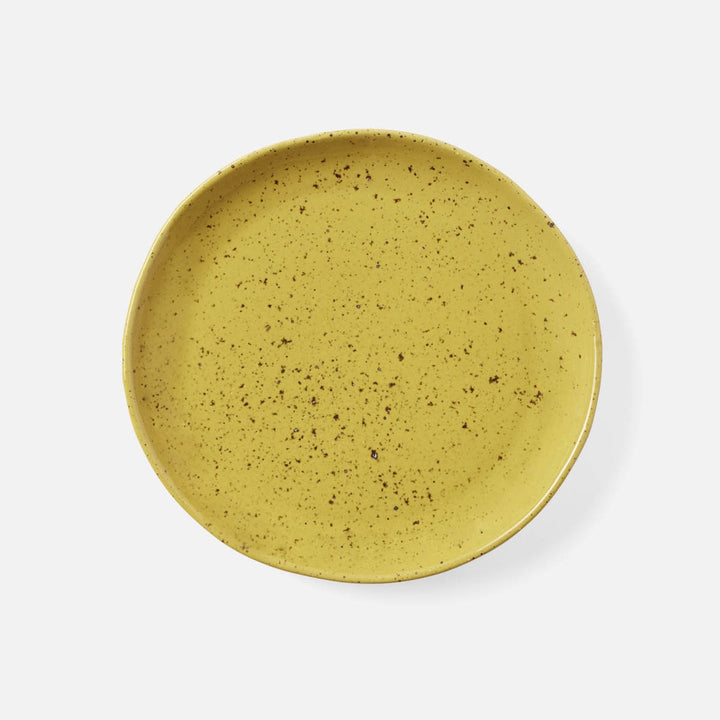 Marcus Chartreuse Salt Glaze Salad/Dessert Plate Stoneware Pack/4