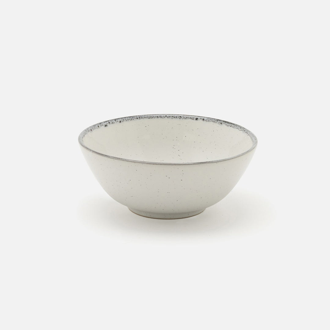 Tessa Gray Speckle Cereal/Ice Cream Bowl Stoneware Pack/4