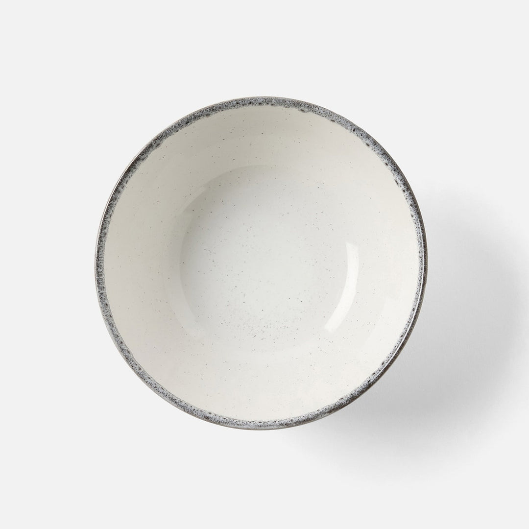Tessa Gray Speckle Cereal/Ice Cream Bowl Stoneware Pack/4