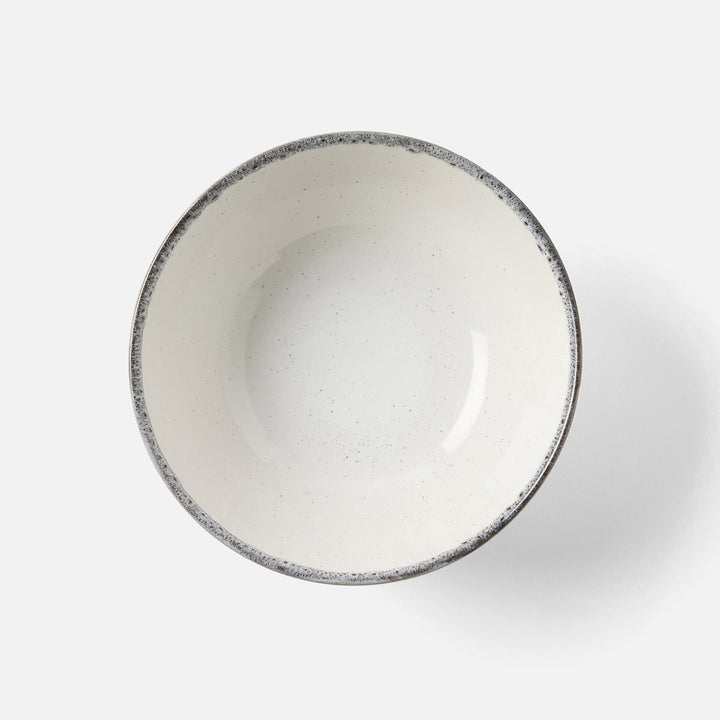 Tessa Gray Speckle Cereal/Ice Cream Bowl Stoneware Pack/4