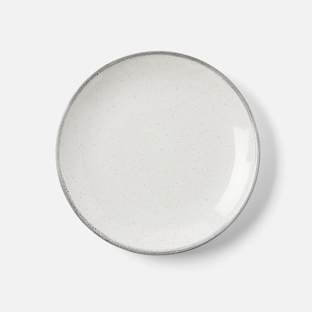 Tessa Gray Speckle Salad/Dessert Plate Stoneware Pack/4