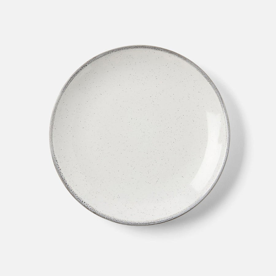 Tessa Gray Speckle Salad/Dessert Plate Stoneware Pack/4