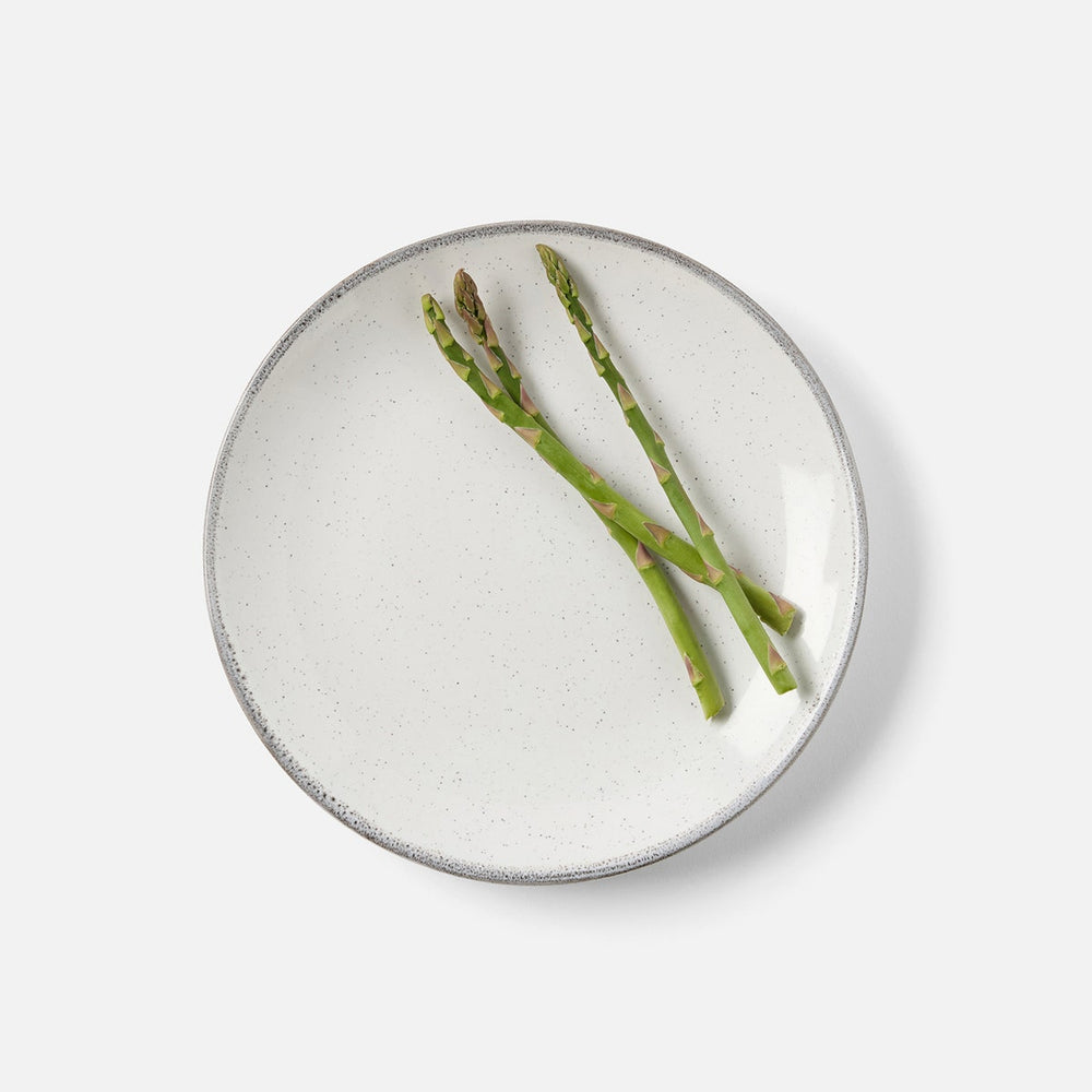 Tessa Gray Speckle Salad/Dessert Plate Stoneware Pack/4