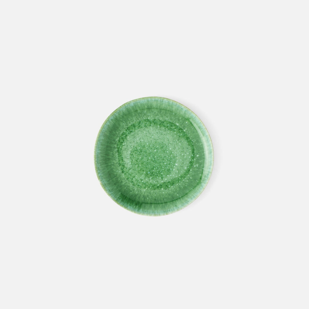 Eloise Reactive Emerald Bread Plate Pack/4