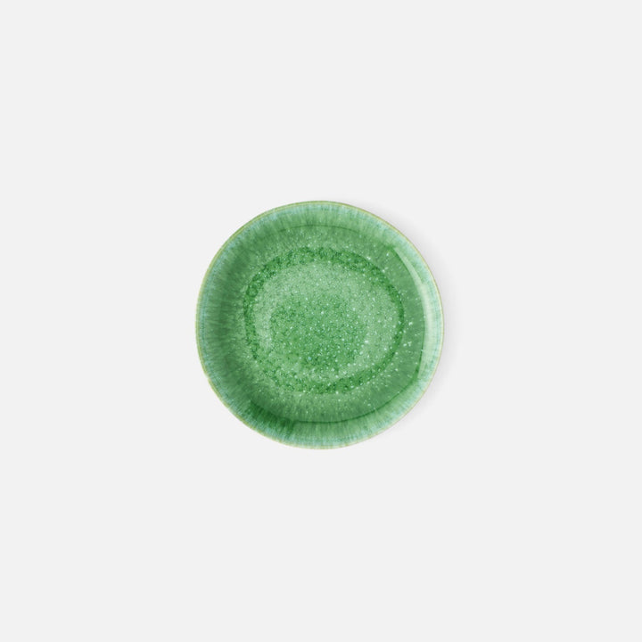 Eloise Reactive Emerald Bread Plate Pack/4